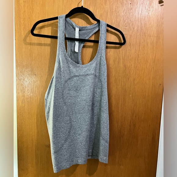 EUC Lululemon Run Swiftly Tech Racerback Tank Top 🖤🍋 - Picture 1 of 5
